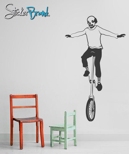 Vinyl Wall Decal Sticker Unicycle #OS_MB197