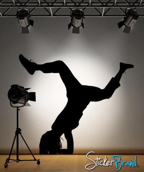 Vinyl Wall Decal Sticker Break Dancer Hip Hop #AC129