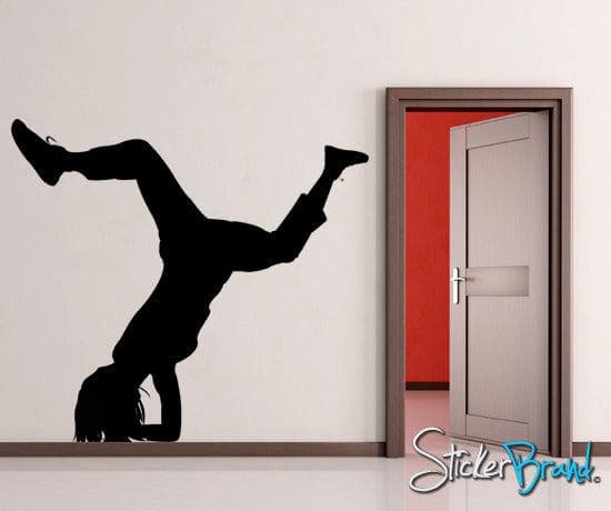 Vinyl Wall Decal Sticker Break Dancer Hip Hop #AC129