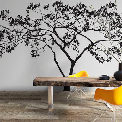 Wide Tree Wall Decal. Tree Branches Spread Wide. #AC156