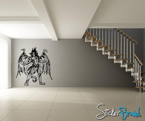 Vinyl Wall Decal Sticker Angels and Demons #776