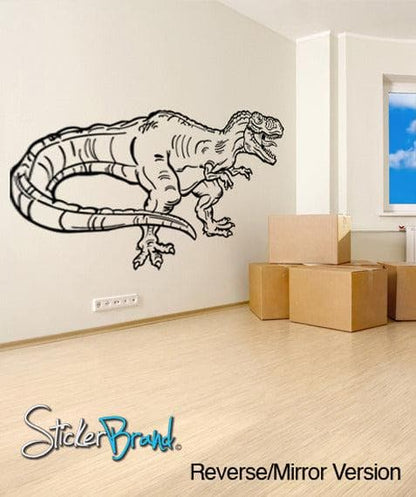 Dinosaur Dino T-Rex Vinyl Wall Decal Sticker. #KRiley114