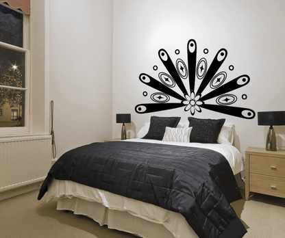 Vinyl Wall Decal Sticker Peacock Feathers #OS_MG302
