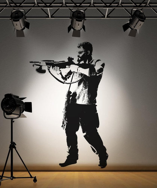 Vinyl Wall Decal Sticker Crossbow Hunter #OS_AA526