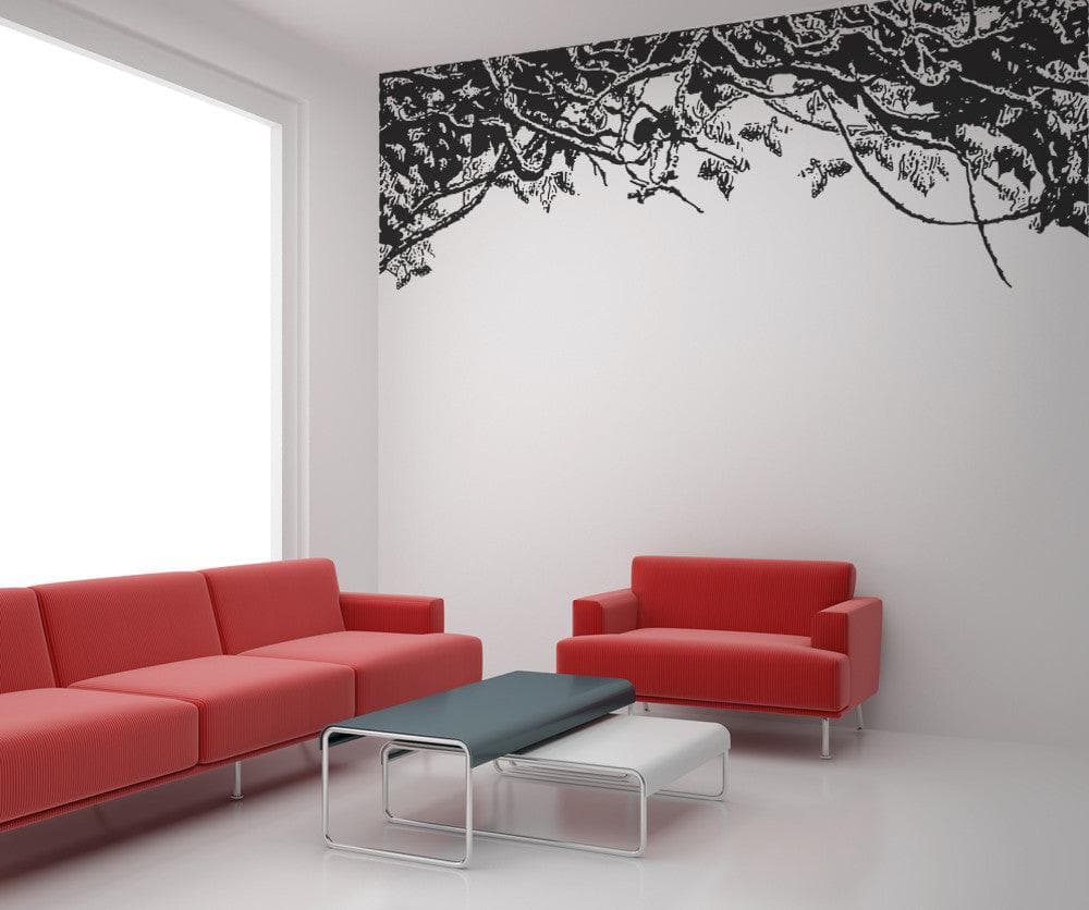 Vinyl Wall Decal Sticker Tangle of Leaves #OS_AA295