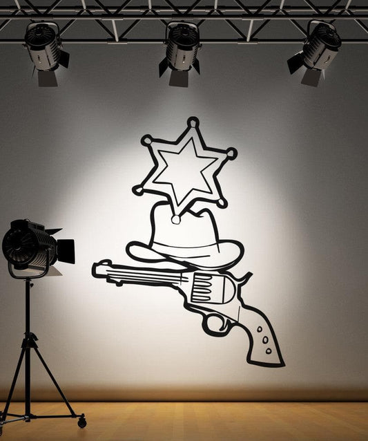 Vinyl Wall Decal Sticker Sheriff #OS_AA425