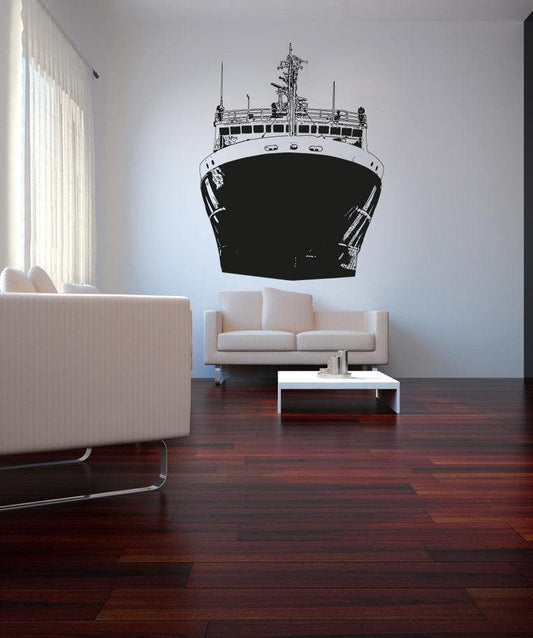 Vinyl Wall Decal Sticker Front of Ship #OS_AA316