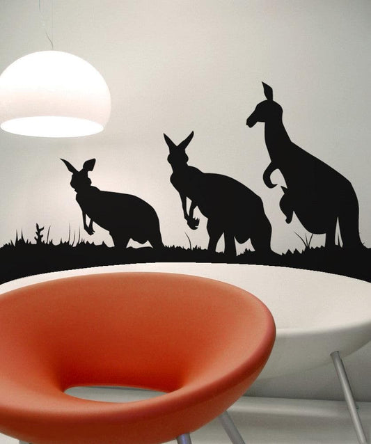 Vinyl Wall Decal Sticker Kangaroos #OS_AA476