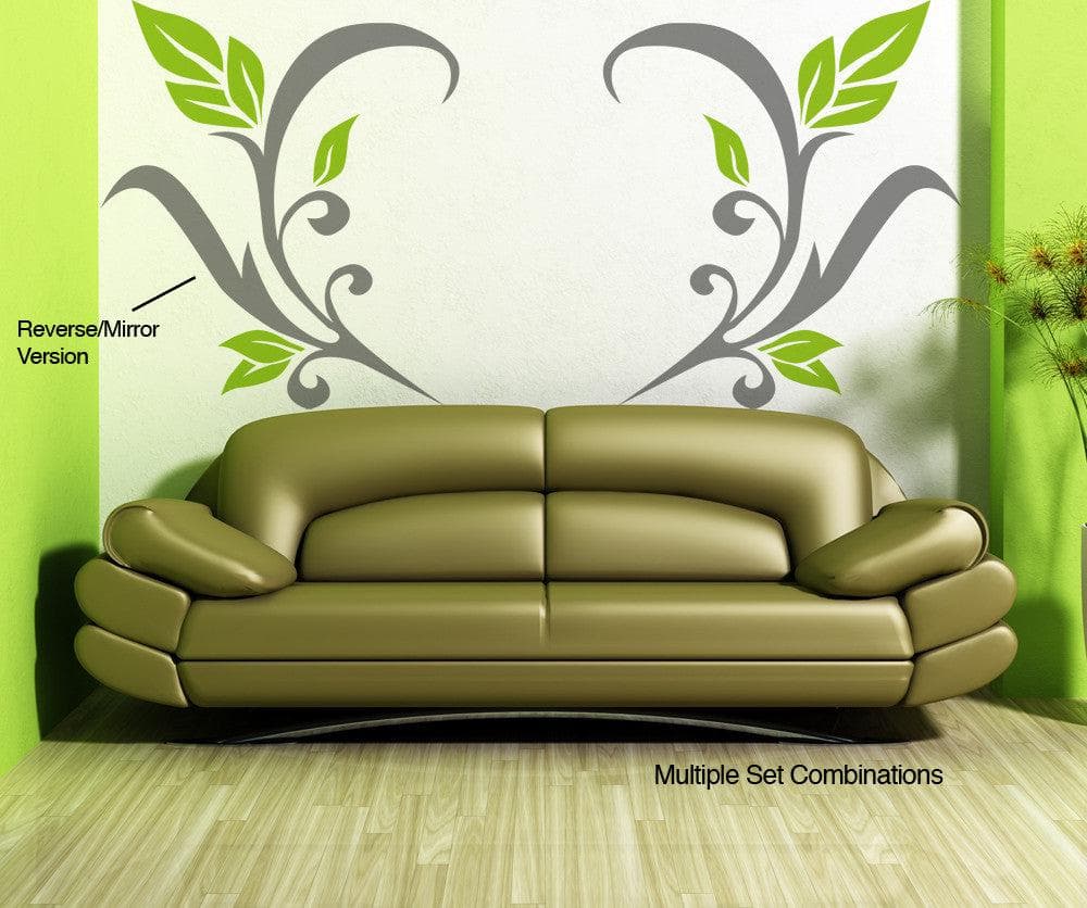 Vinyl Wall Decal Sticker Leaves #OS_AA113