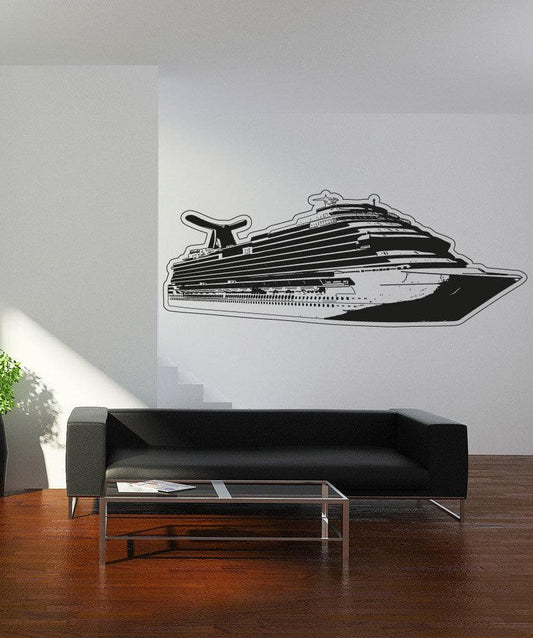 Vinyl Wall Decal Sticker Cruise Ship #OS_AA318