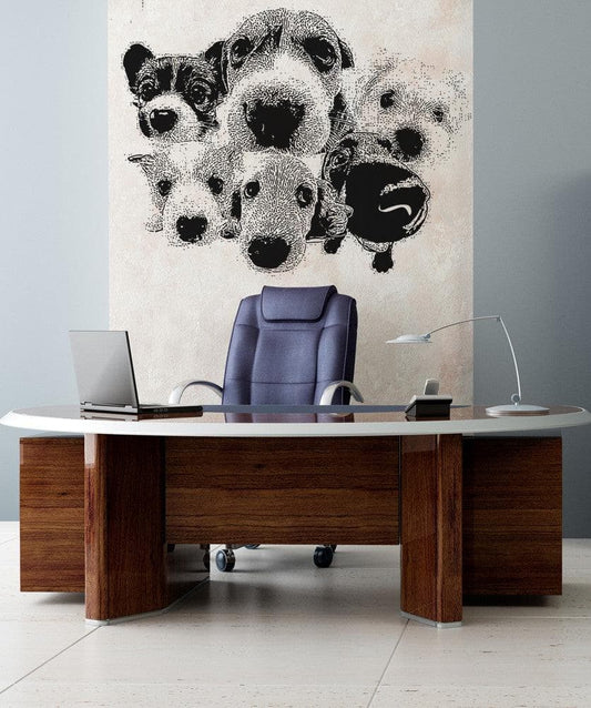 Vinyl Wall Decal Sticker Dogs #OS_AA571