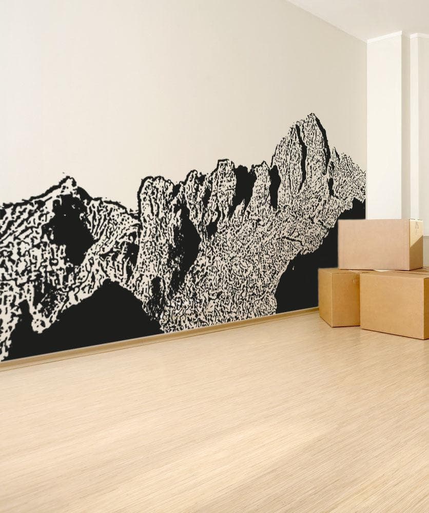 Vinyl Wall Decal Sticker Grand Canyon Peaks #OS_AA556