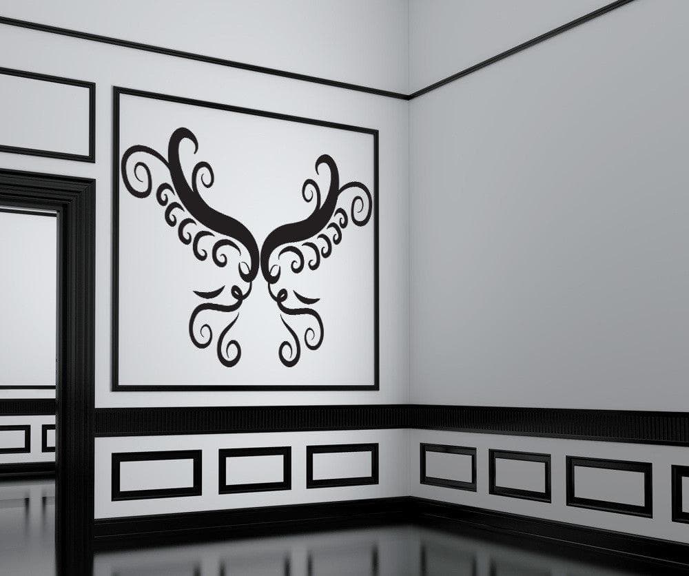 Vinyl Wall Decal Sticker Vector Butterfly Wings #OS_DC229