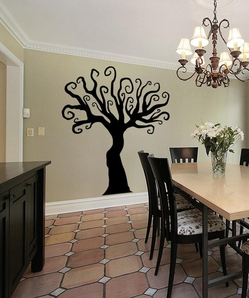 Vinyl Wall Decal Sticker Enchanted Forest Tree #OS_MB480
