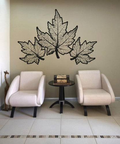Vinyl Wall Decal Sticker Autumn Leaves #OS_AA320
