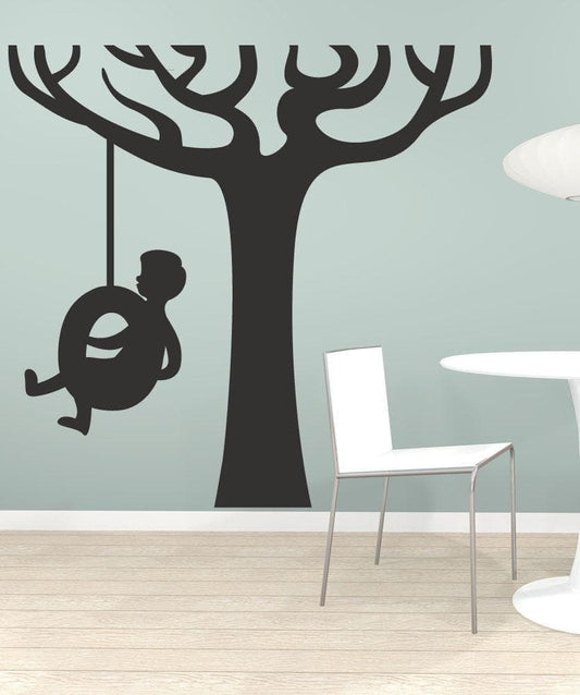 Vinyl Wall Decal Sticker Tire Swing #OS_MB451