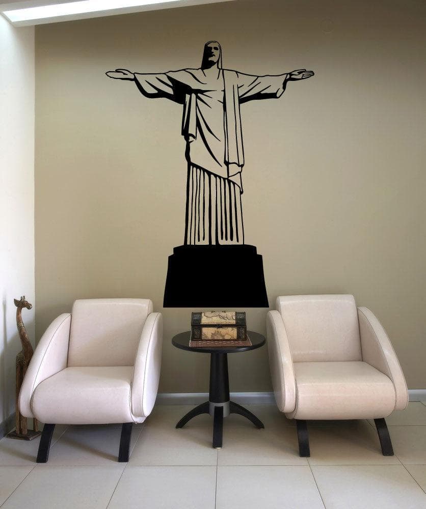 Vinyl Wall Decal Sticker Cristo Redentor #OS_MB558