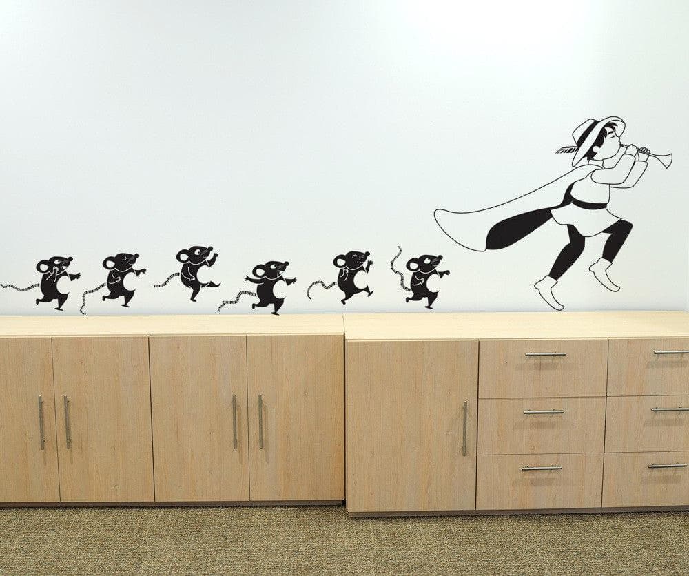 Vinyl Wall Decal Sticker The Pied Piper #OS_DC353