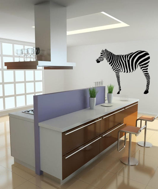 Vinyl Wall Decal Sticker Zebra #OS_MB555