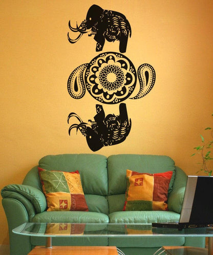 Vinyl Wall Decal Sticker Arabic Elephant Art #OS_AA336
