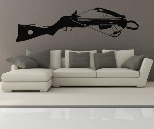 Vinyl Wall Decal Sticker Crossbow Side View #OS_AA528