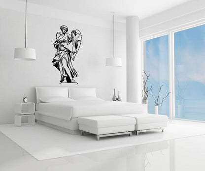 Vinyl Wall Decal Sticker Angel of Rome Statue #OS_MB562