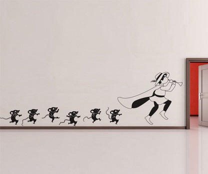 Vinyl Wall Decal Sticker The Pied Piper #OS_DC353