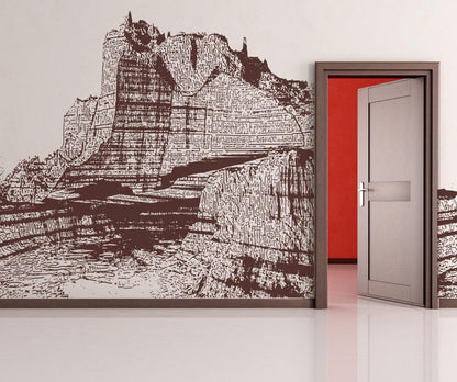 Vinyl Wall Decal Sticker Grand Canyon Rocks #OS_AA554