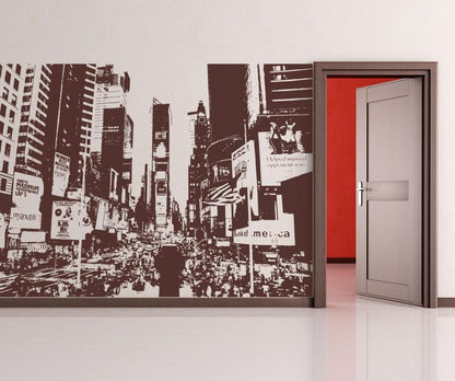 Vinyl Wall Decal Sticker NY Times Square #OS_AA557