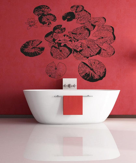 Vinyl Wall Decal Sticker Water Lilies #OS_AA301