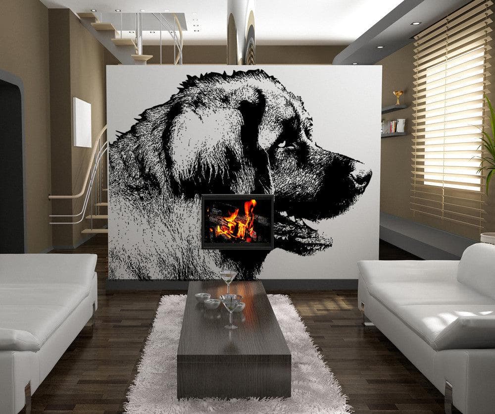 Vinyl Wall Decal Sticker Large Dog #OS_AA572