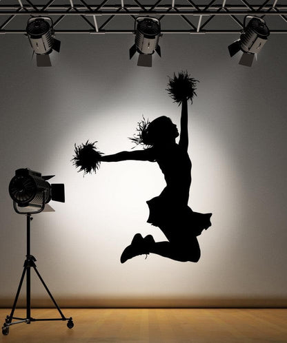 Vinyl Wall Decal Sticker Cheerleader #AC166