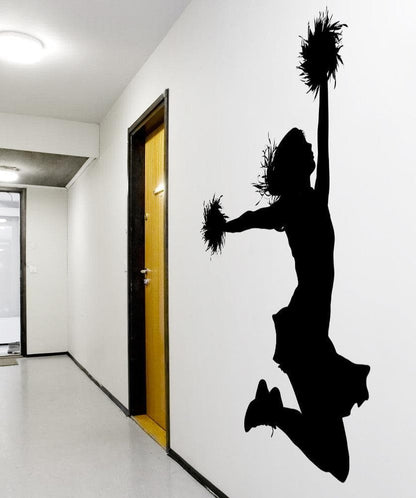 Vinyl Wall Decal Sticker Cheerleader #AC166