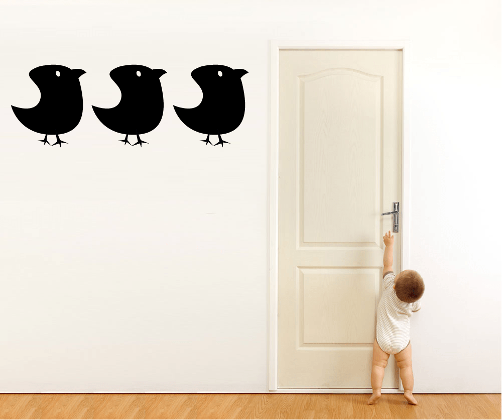 Vinyl Wall Decal Sticker Chicks #OS_MG318