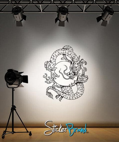 Vinyl Wall Decal Sticker  Chinese Dragon #820