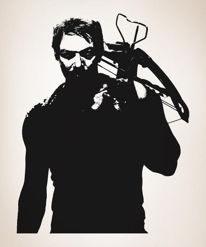 Vinyl Wall Decal Sticker Hunter with Crossbow #OS_AA527