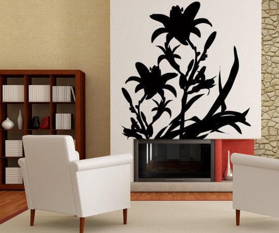 Vinyl Wall Decal Sticker Daylilies Flowers #AC154