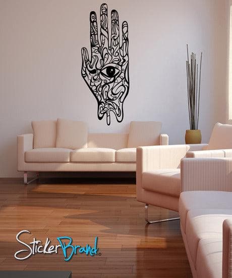 Vinyl Wall Decal Sticker Hand-eye #MConde103