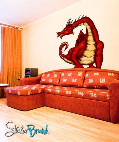 Graphics Wall Decal Sticker Dragon #JH106