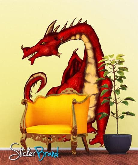 Graphics Wall Decal Sticker Dragon #JH106