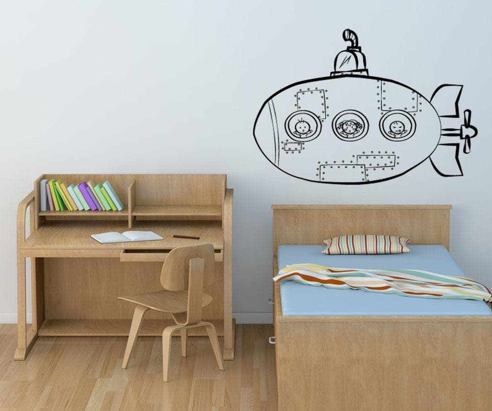 Vinyl Wall Decal Sticker Doodle Sub #OS_MG161