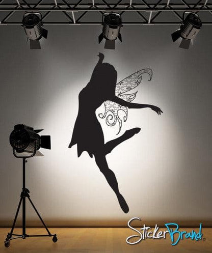 Vinyl Wall Decal Sticker Fairy Princess with Wings #AC127