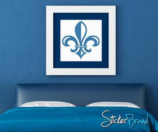 Vinyl Wall Decal Sticker French Fleur De Lys #KTudor106