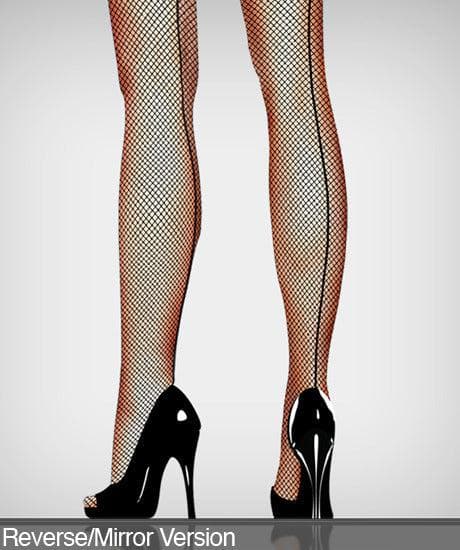 Graphic Wall Decal Sticker Long Legs Fashion #GWray103