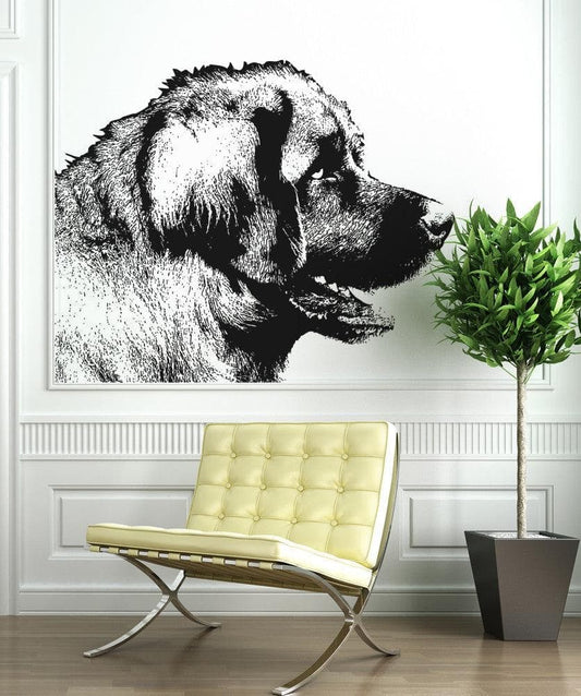 Vinyl Wall Decal Sticker Large Dog #OS_AA572