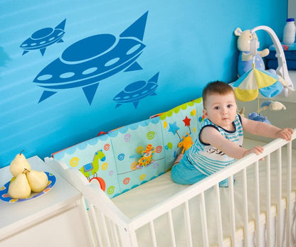 Vinyl Wall Decal Sticker Alien Spaceships #OS_AA172