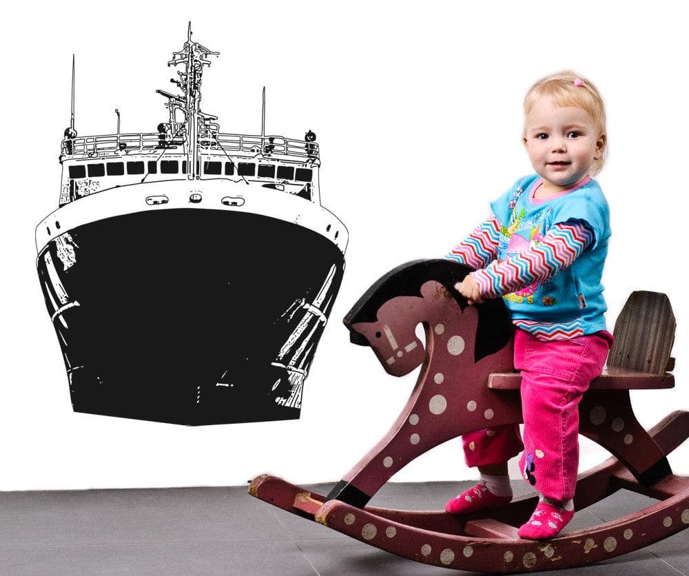 Vinyl Wall Decal Sticker Front of Ship #OS_AA316
