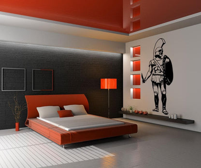 Vinyl Wall Decal Sticker King Leonidas Statue #OS_MB544