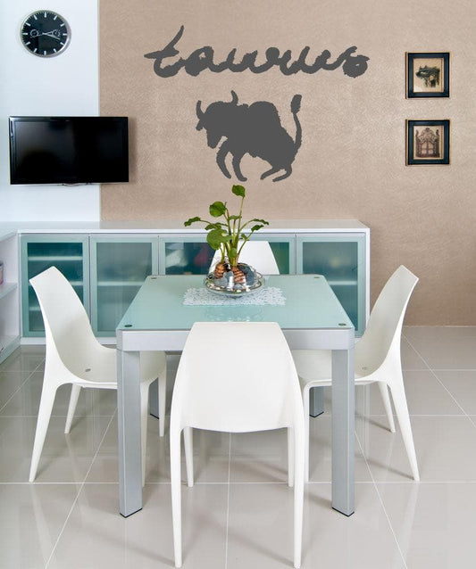 Vinyl Wall Decal Sticker Taurus #OS_MB431