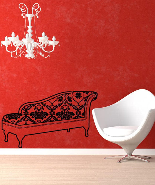 Vinyl Wall Decal Sticker Chaise Lounge #OS_MG355